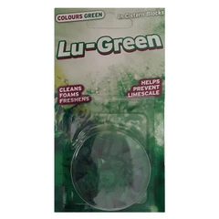 WC почистваща таблетка Lu Green, зелена вода, 1 бр.
