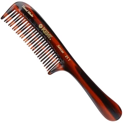 KENT BRUSHES Гребен за коса 200мм двуреден 21T 32239