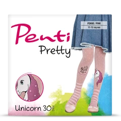 Детски Чорапогащи Penti Pretty Unicorn, 30 ден, 11-13 год., Розови, р-р 5